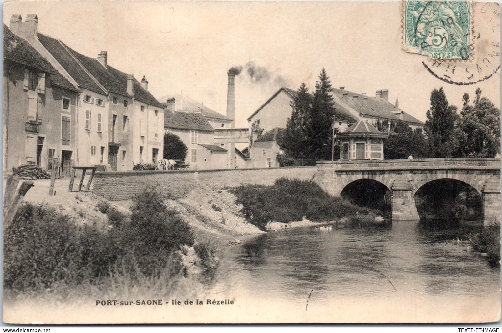 70 PORT SUR SAONE - Ile De La Rezelle  - Port-sur-Saône