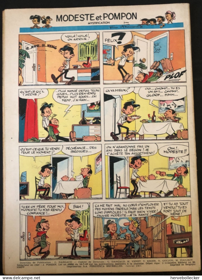 TINTIN Le Journal Des Jeunes N° 797 - 1964 - Tintin