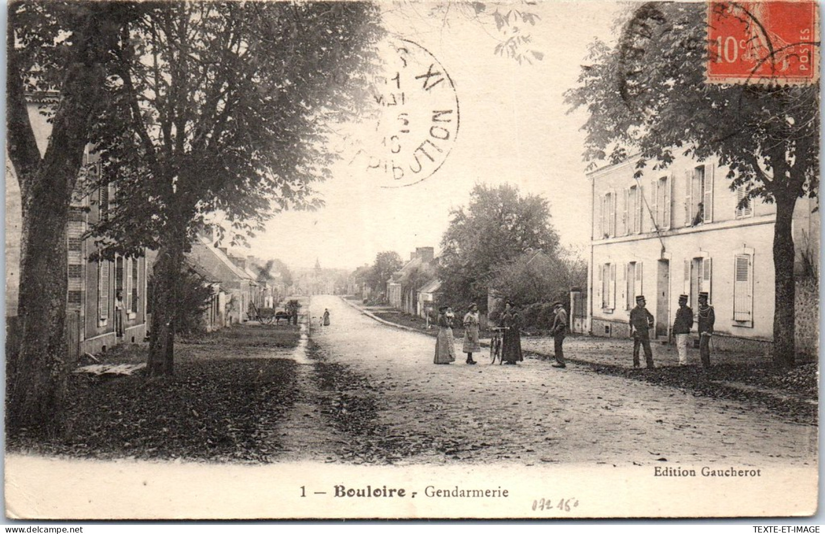 72 BOULOIRE - La Caserne De Gendarmerie. - Bouloire