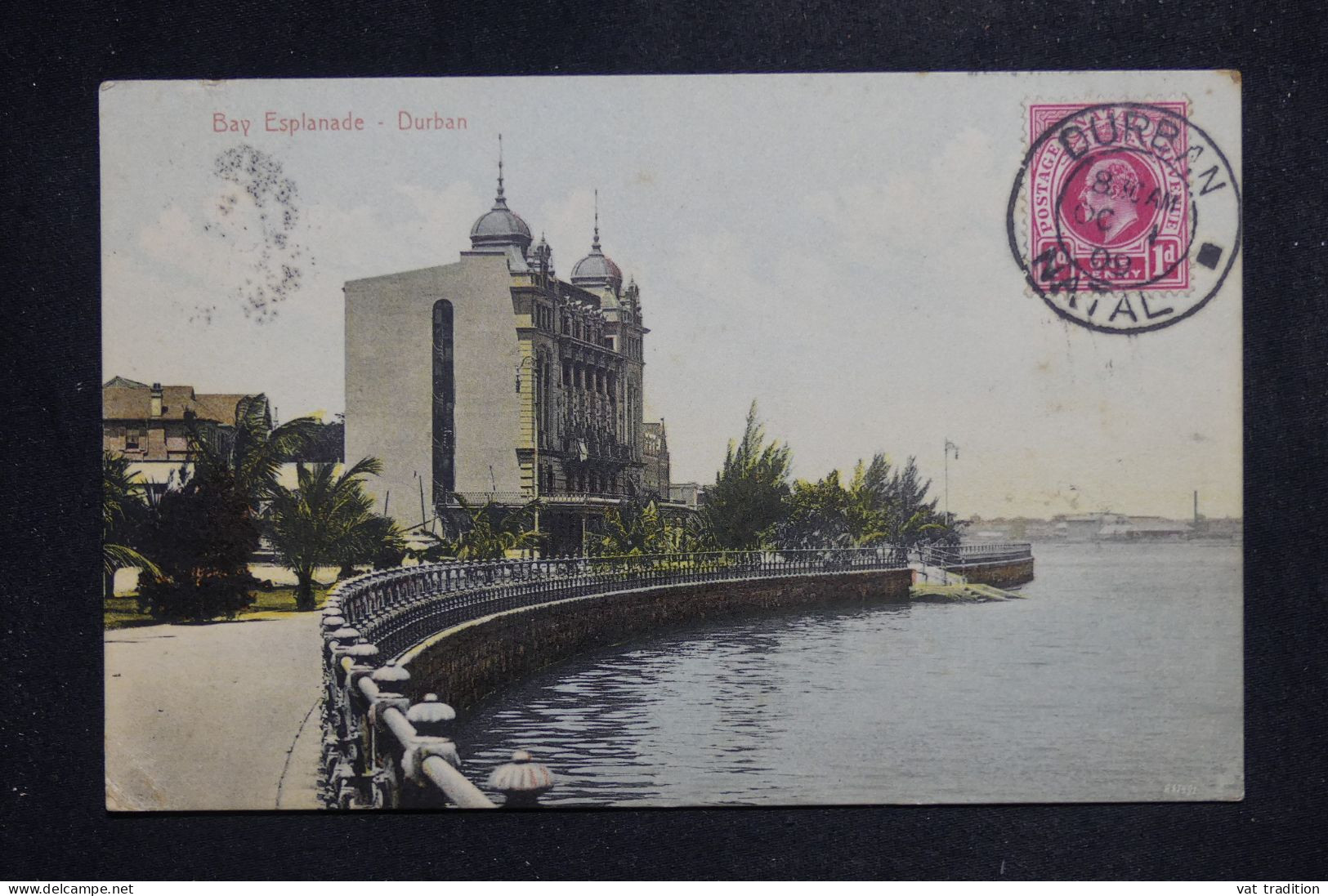 NATAL - Carte Postale De Durban  Pour La France En 1909  - L 151458 - Natal (1857-1909)