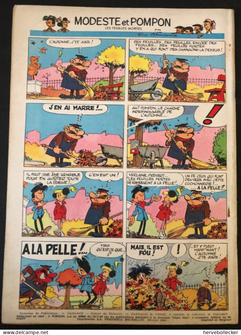 TINTIN Le Journal Des Jeunes N° 799 - 1964 - Tintin