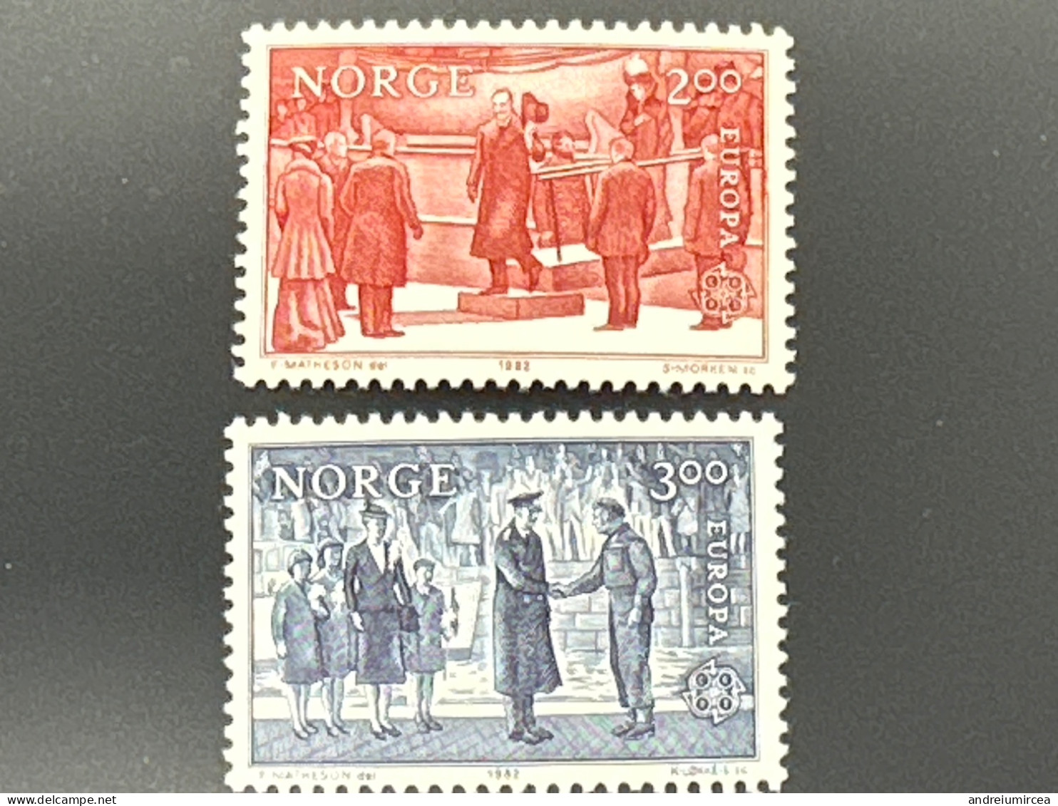 Norvège MNH 1982 Europa CEPT - Nuevos