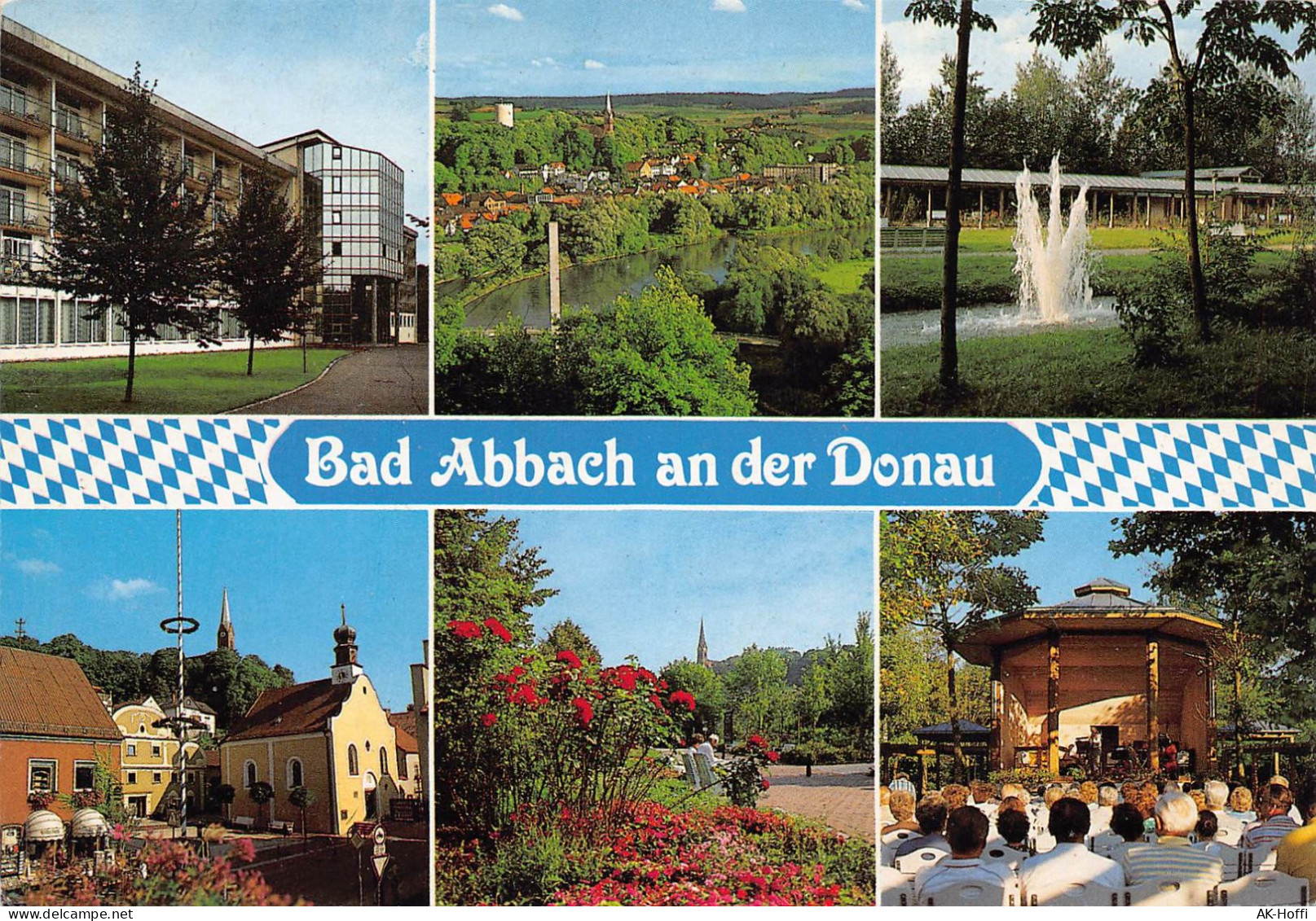 Bad Abbach An Der Donau - Mehrbildkarte - Bad Abbach