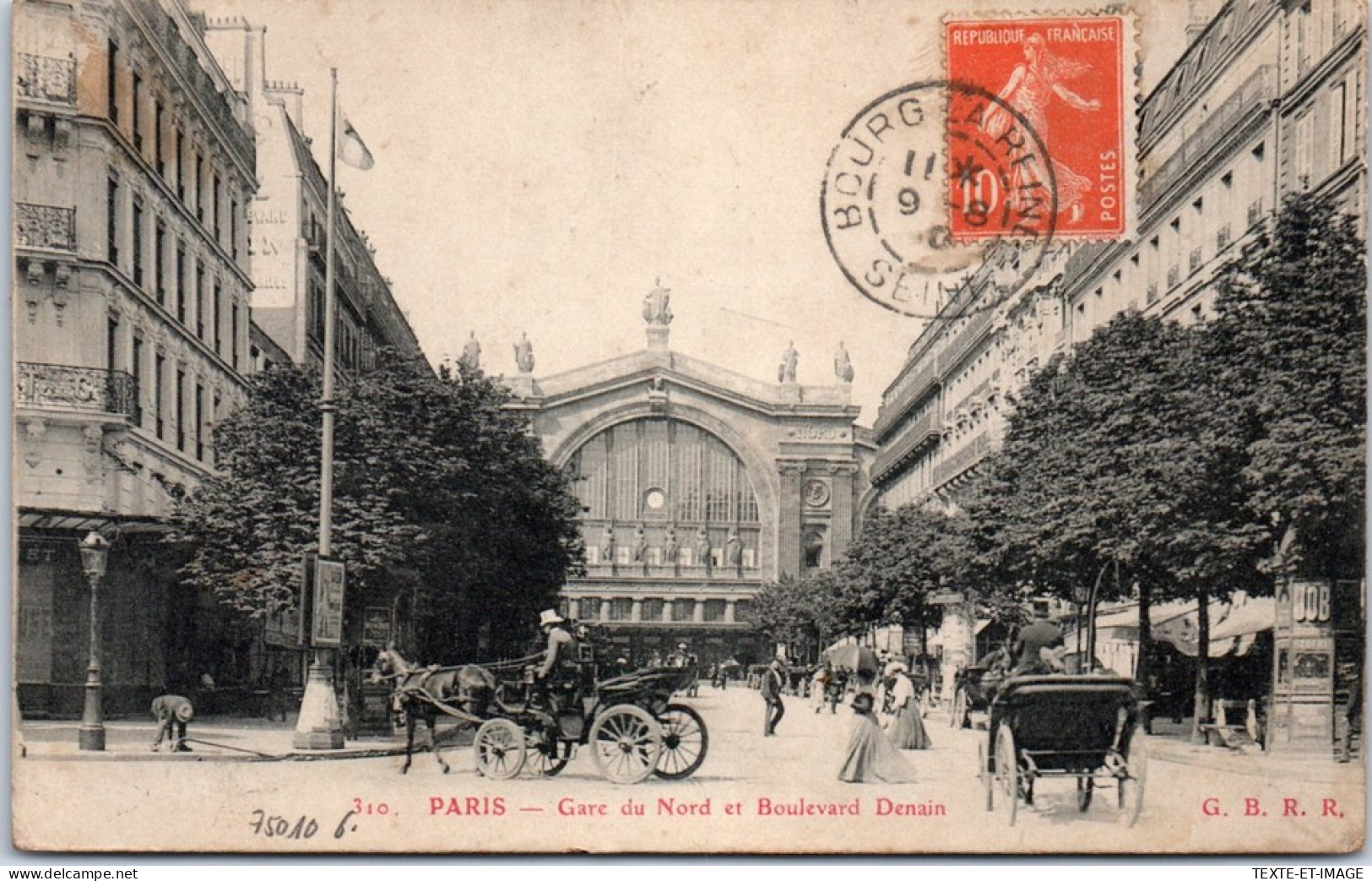 75010 PARIS - Gare Du Nord Et Bld Denain  - Arrondissement: 10