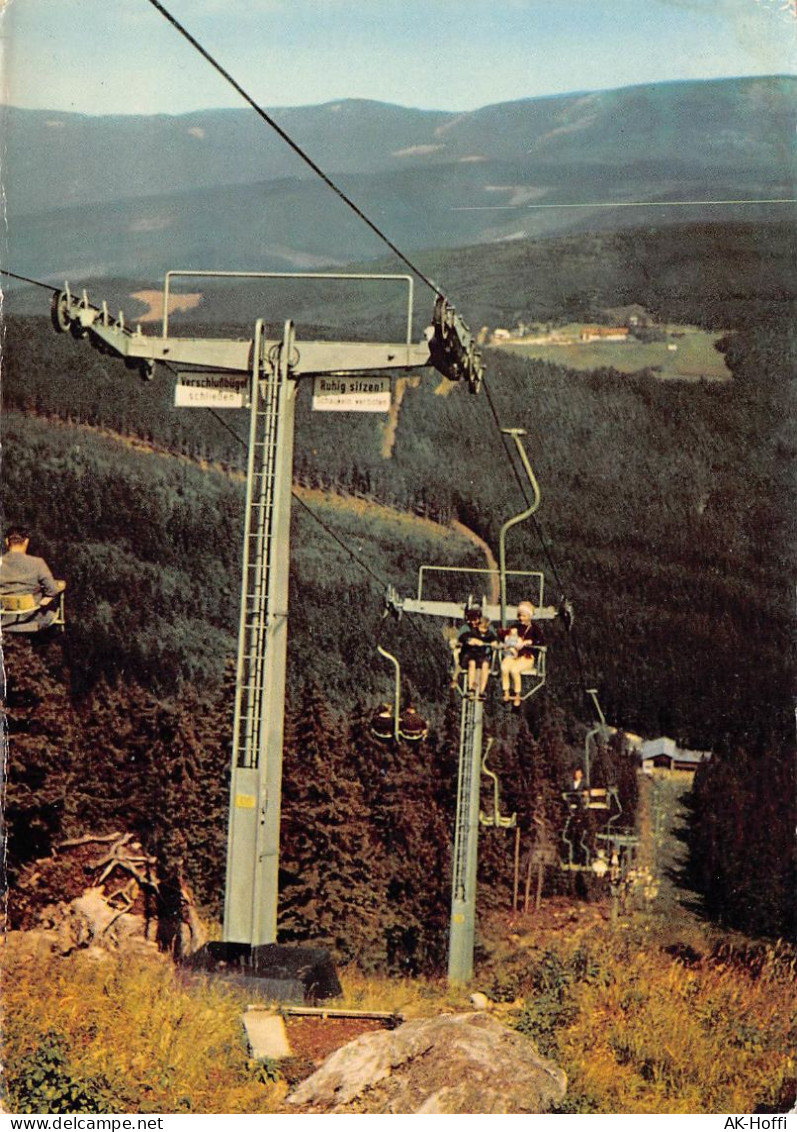 Arber-Sesselbahn Am Großen Arber, 1456 M (Bayer. Wald) - Funiculaires