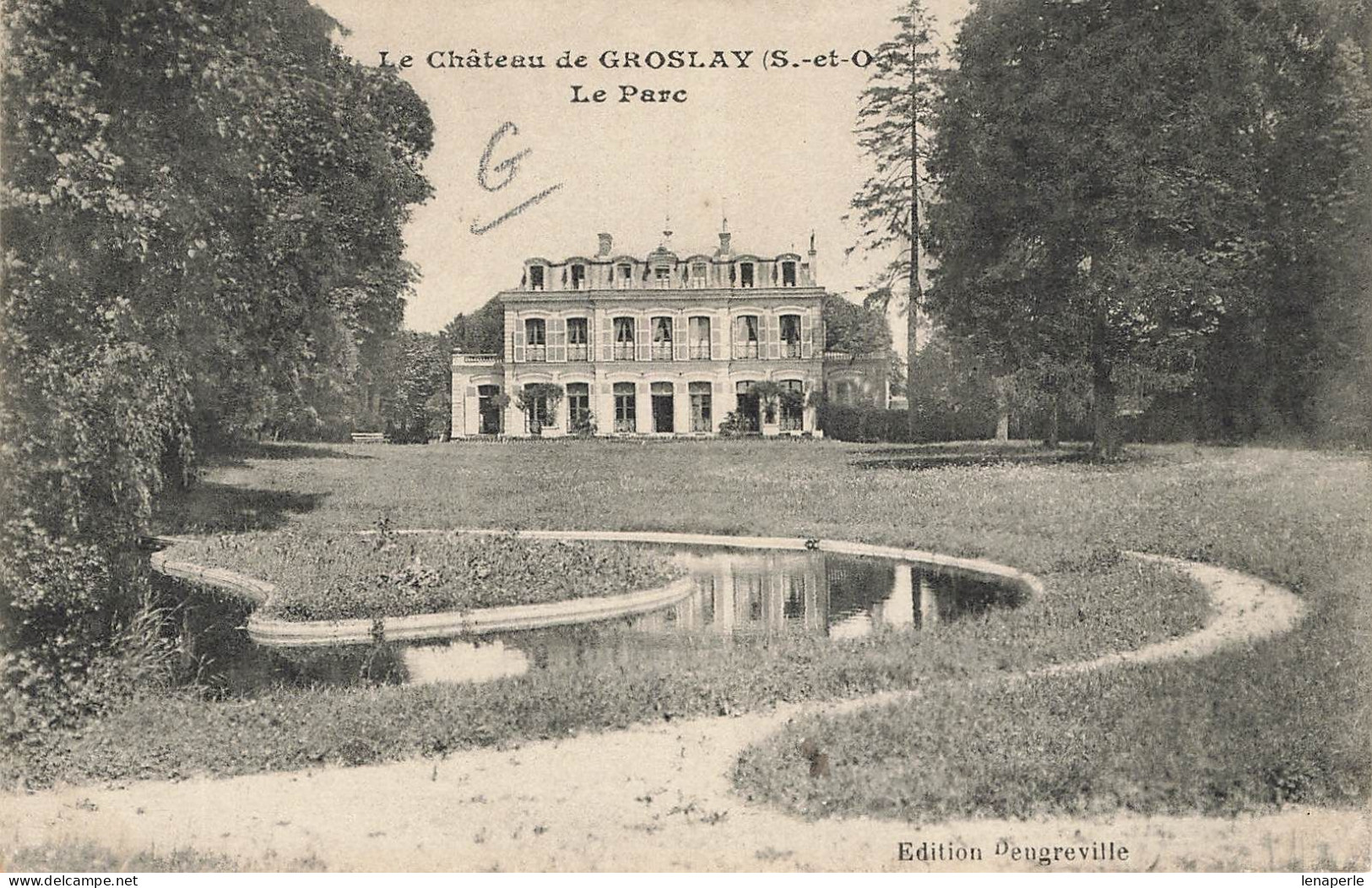 D4925 GROSLAY Chateau - Groslay