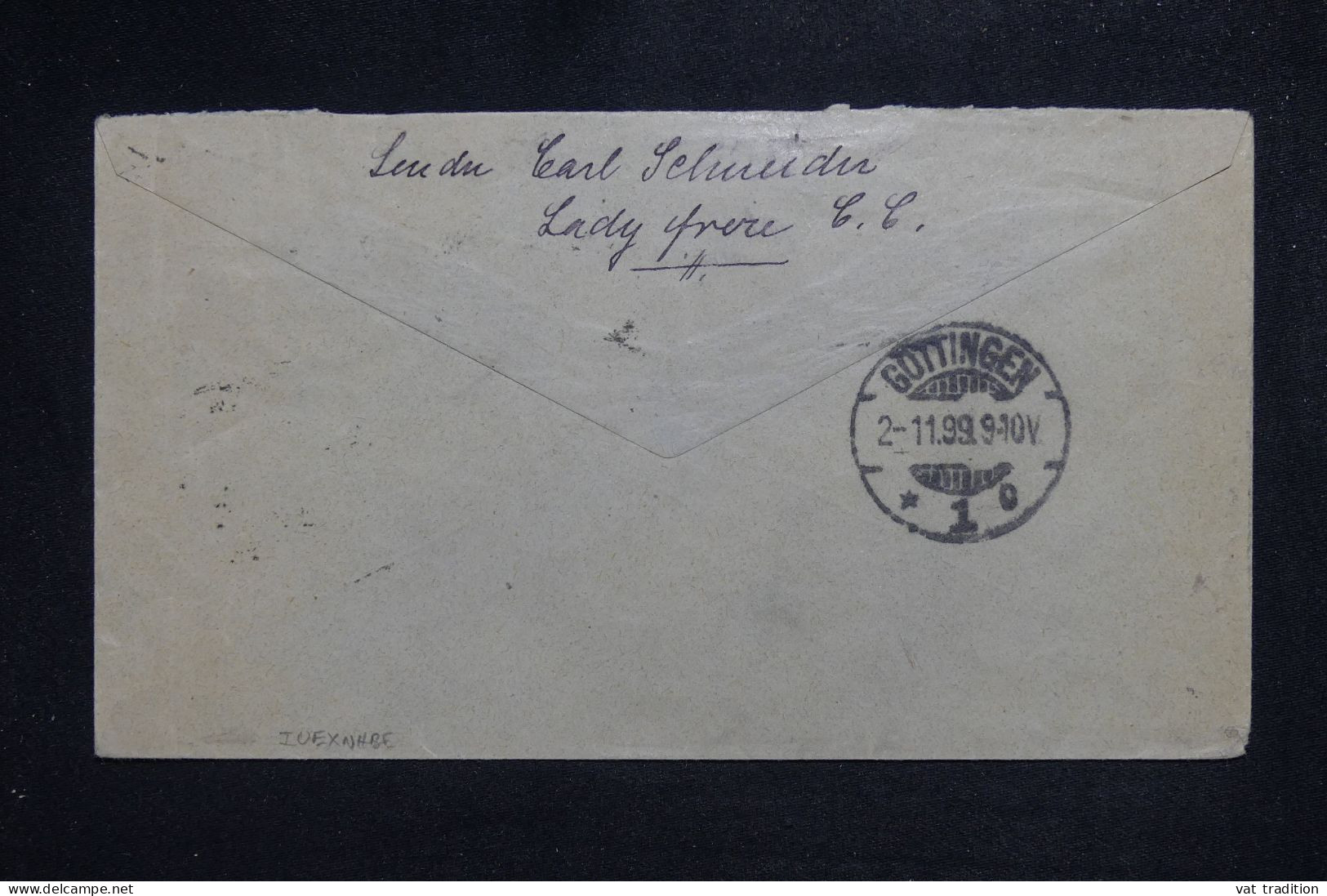 CAP DE BONNE ESPÉRANCE - Entier Postal De Lady Frere Pour L'Allemagne En 1899 - L 151464 - Kap Der Guten Hoffnung (1853-1904)