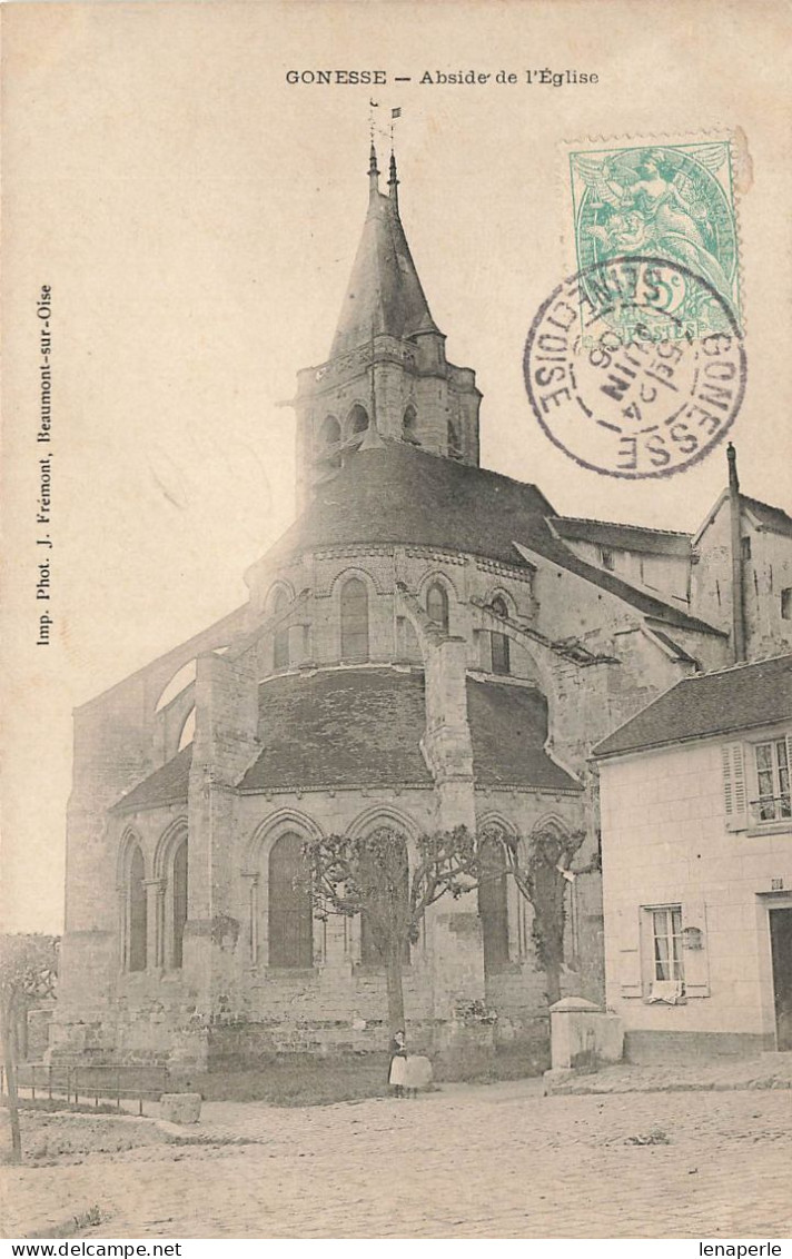 D4928 GONESSE Abside De L'église - Gonesse