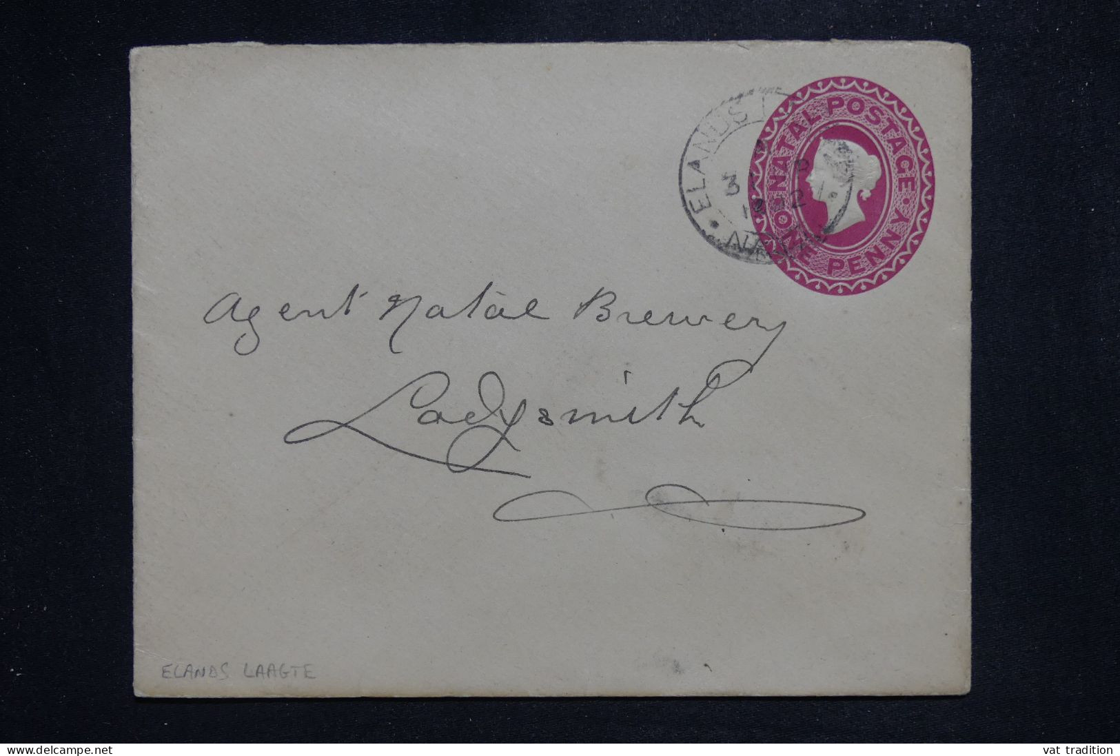 NATAL - Entier Postal Pour Ladysmith En 1902 - L 151465 - Natal (1857-1909)