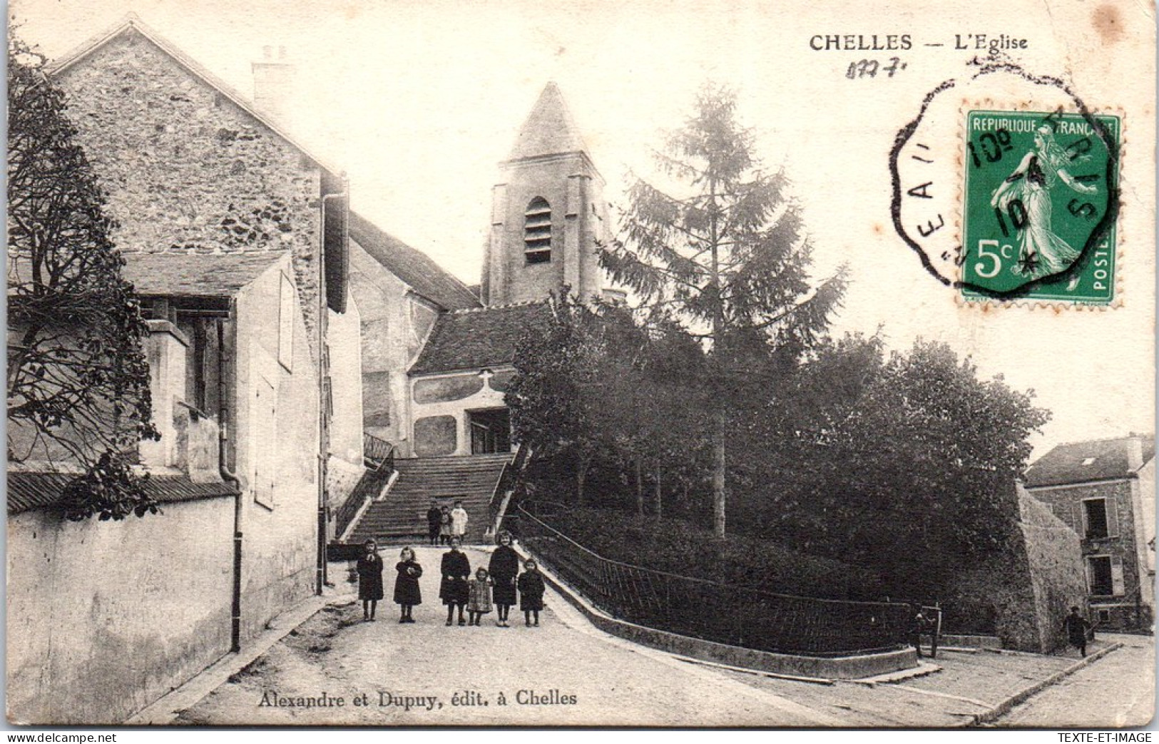 77 CHELLES - Vue De L'eglise. - Chelles