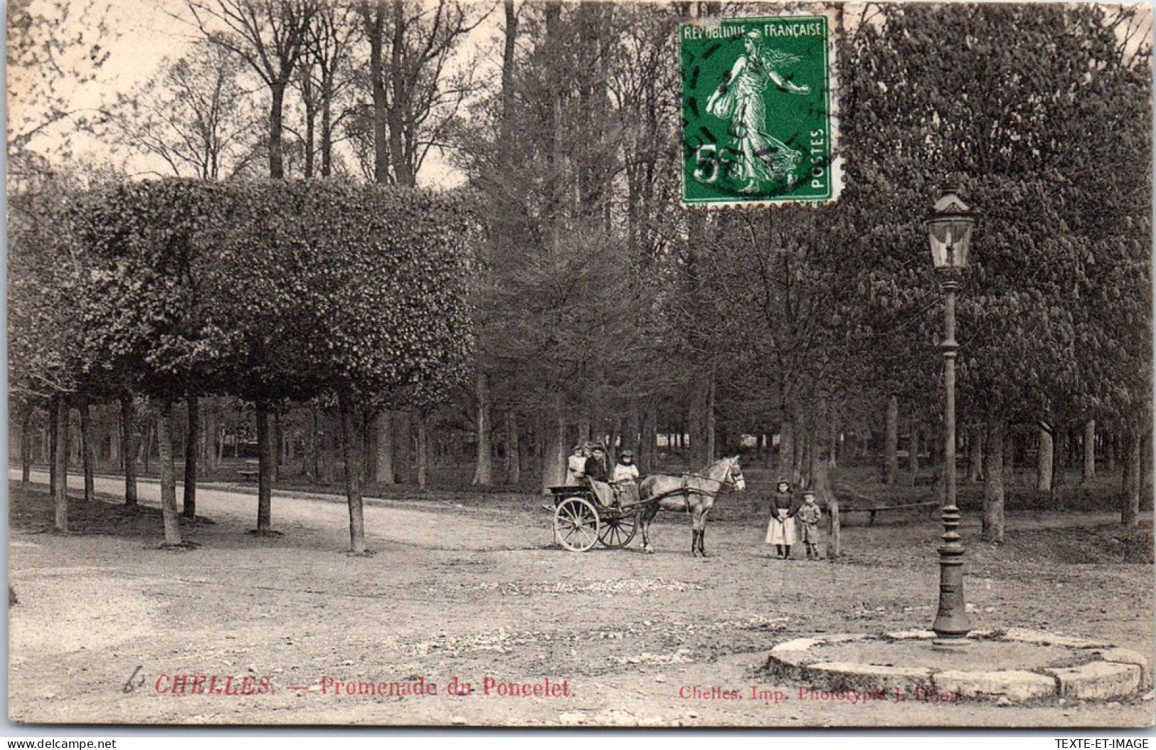 77 CHELLES - Promenade Du Poncelet  - Chelles