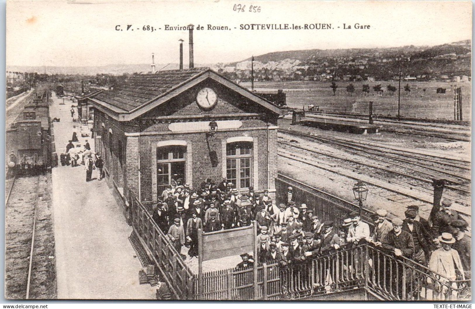 76 SOTTEVILLE LES ROUEN - La Gare  - Sotteville Les Rouen