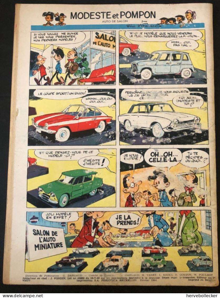 TINTIN Le Journal Des Jeunes N° 801 - 1964 - Tintin