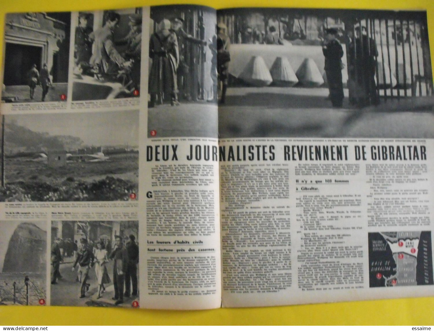 6 revues La semaine de 1943. actualités guerre photos collaboration moscou  martinique laval fuhrer katyn  raimu baquet