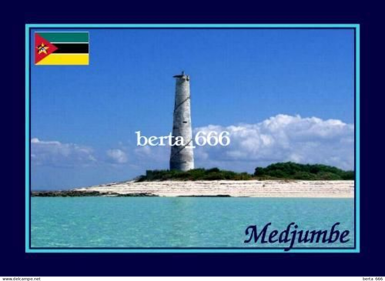 Mozambique Quirimbas Medjumbe Island Lighthouse New Postcard - Mosambik