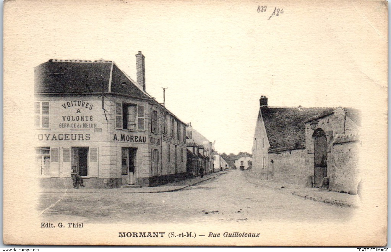 77 MORMANT - La Rue Guilloteaux -  - Mormant
