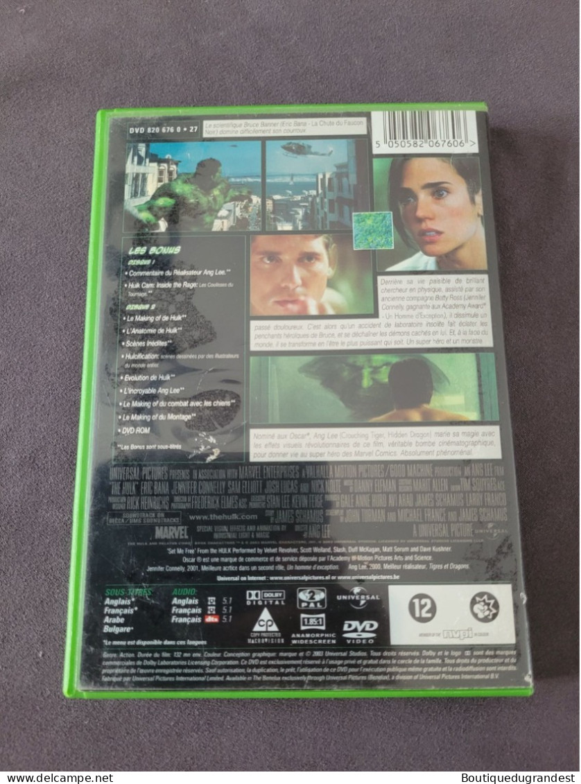 DVD Hulk ( 2 Dvd) - Acción, Aventura