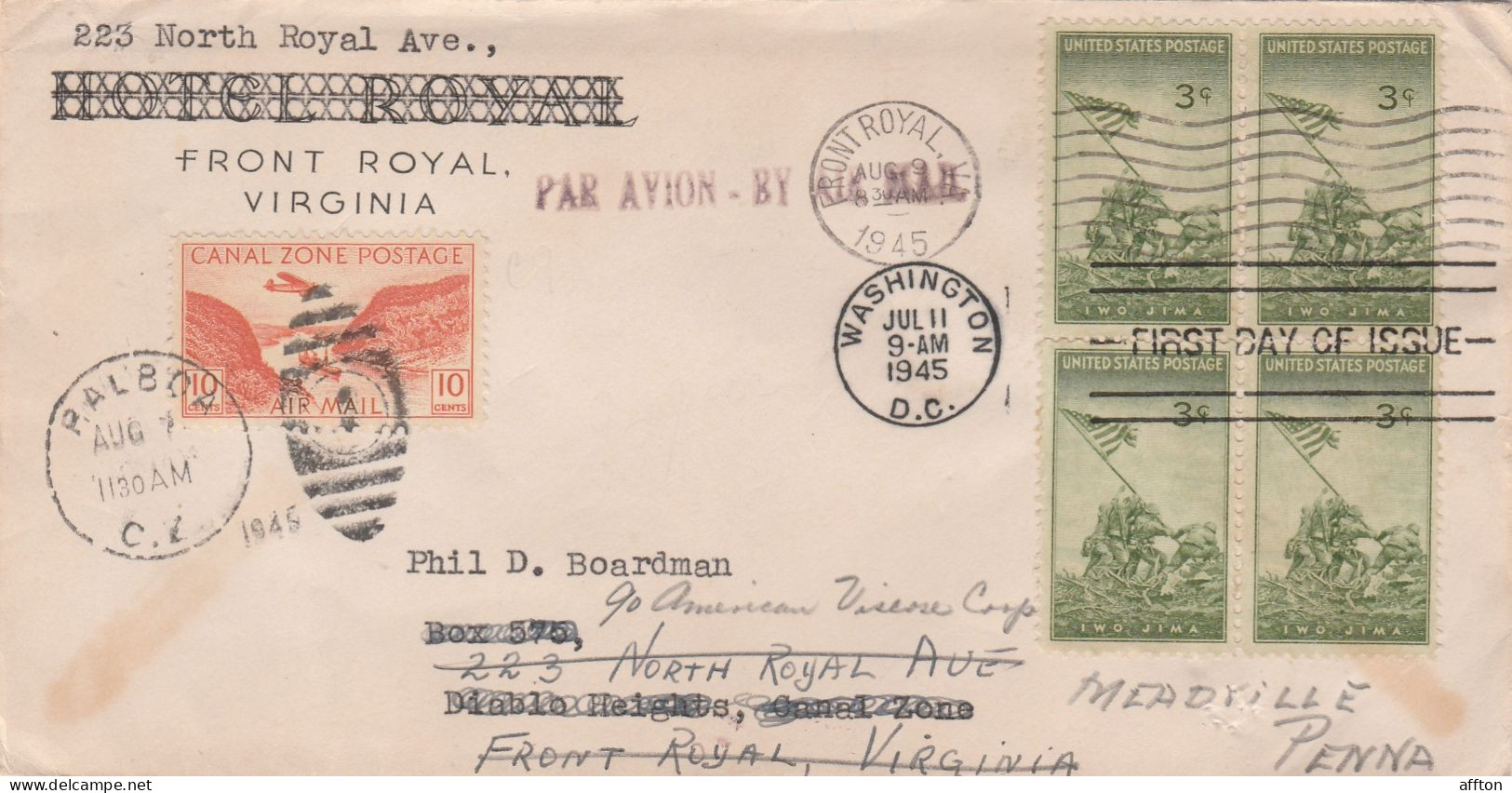 Panama Old Cover Mailed - Panama