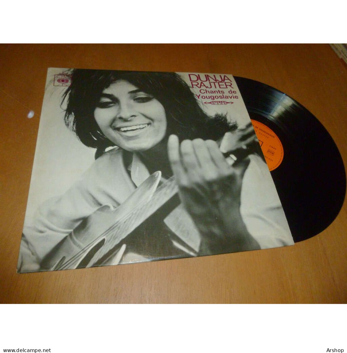 DUNJA RAJTER Chants De Yougoslavie EURO FOLK - CBS 62616 France Lp - Wereldmuziek