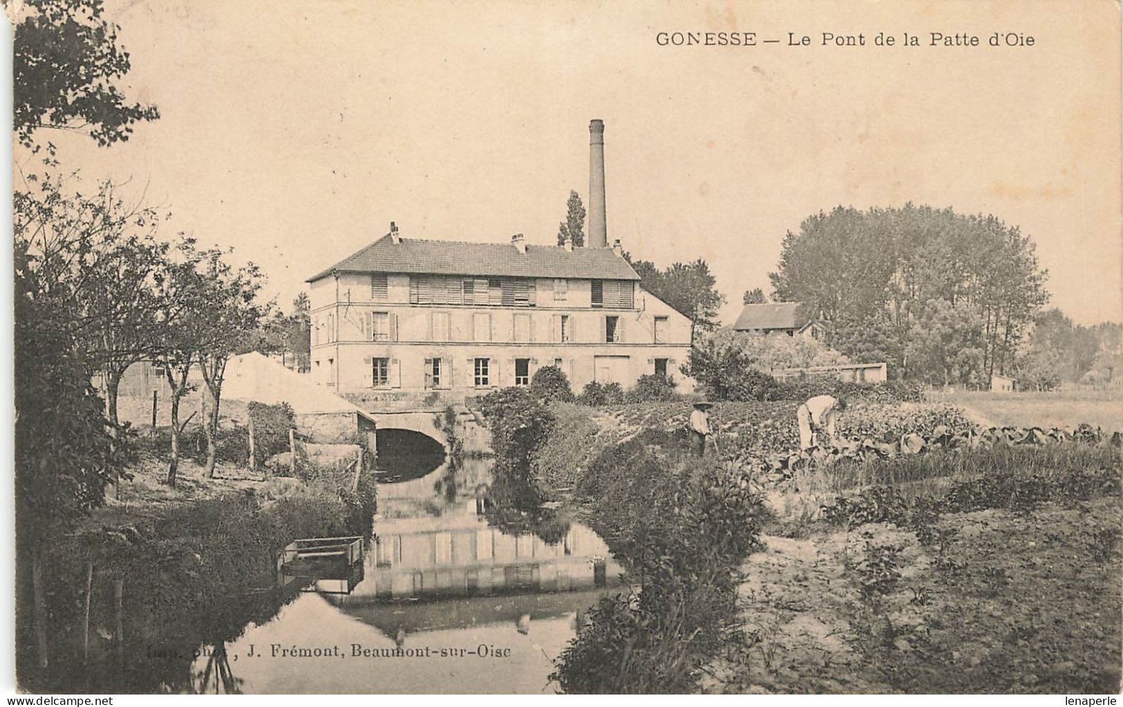 D4933 GONESSE Le Pont De La Patte D'oie - Gonesse