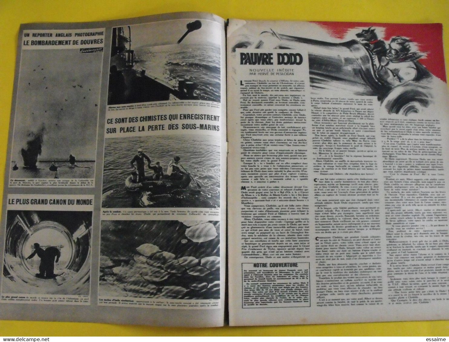 6 revues La semaine de 1943. actualités guerre photos collaboration cécile agnel micheline presle vlassov japon jersey