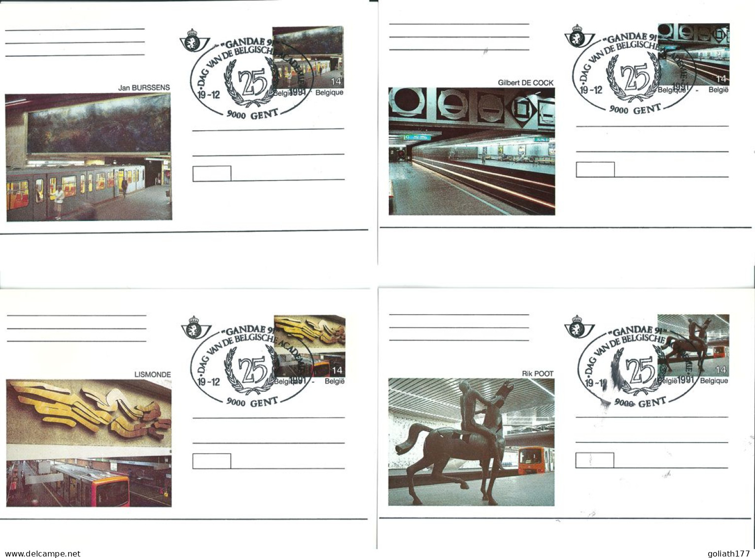BK39/BK43 Met 1e Dag Afstempeling - Obp 150 Euro - Illustrated Postcards (1971-2014) [BK]