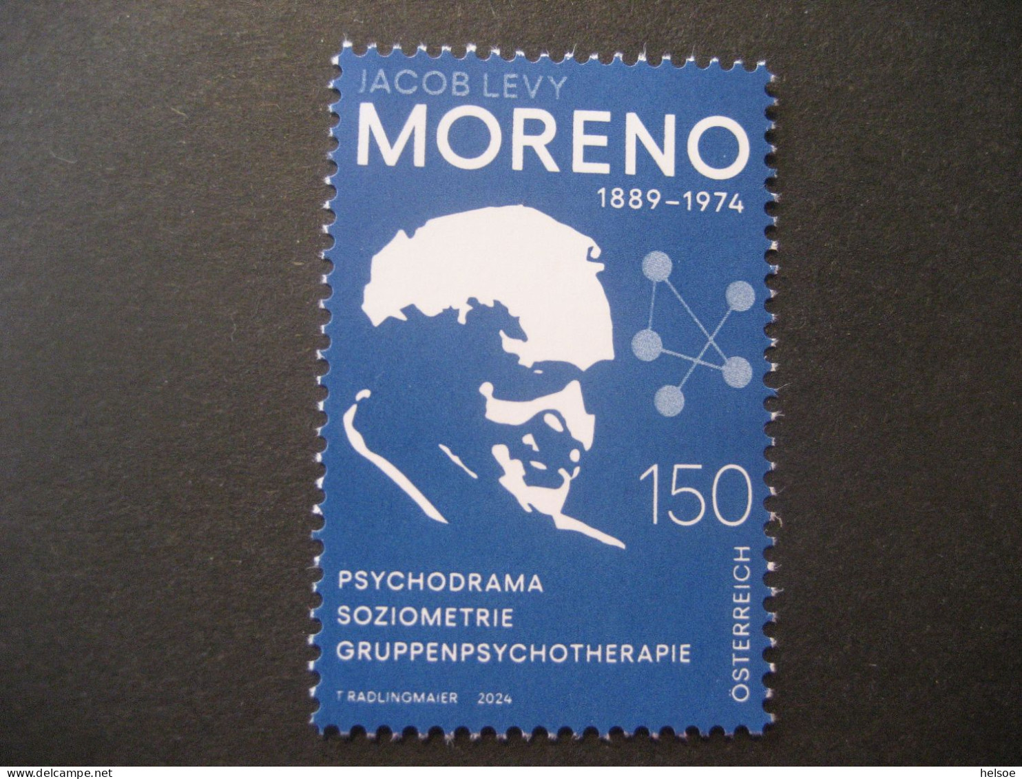 Österreich 2024/04- Jacob L. Moreno 1889-1974, 150 Ct. Ungebraucht - Ungebraucht