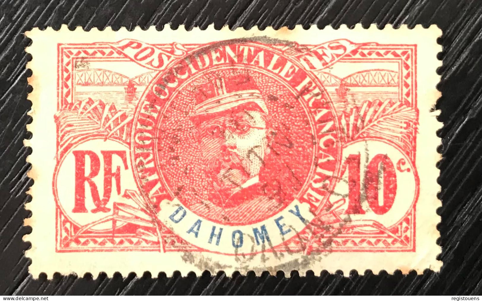 Timbre Oblitéré Dahomey 1906 - Used Stamps