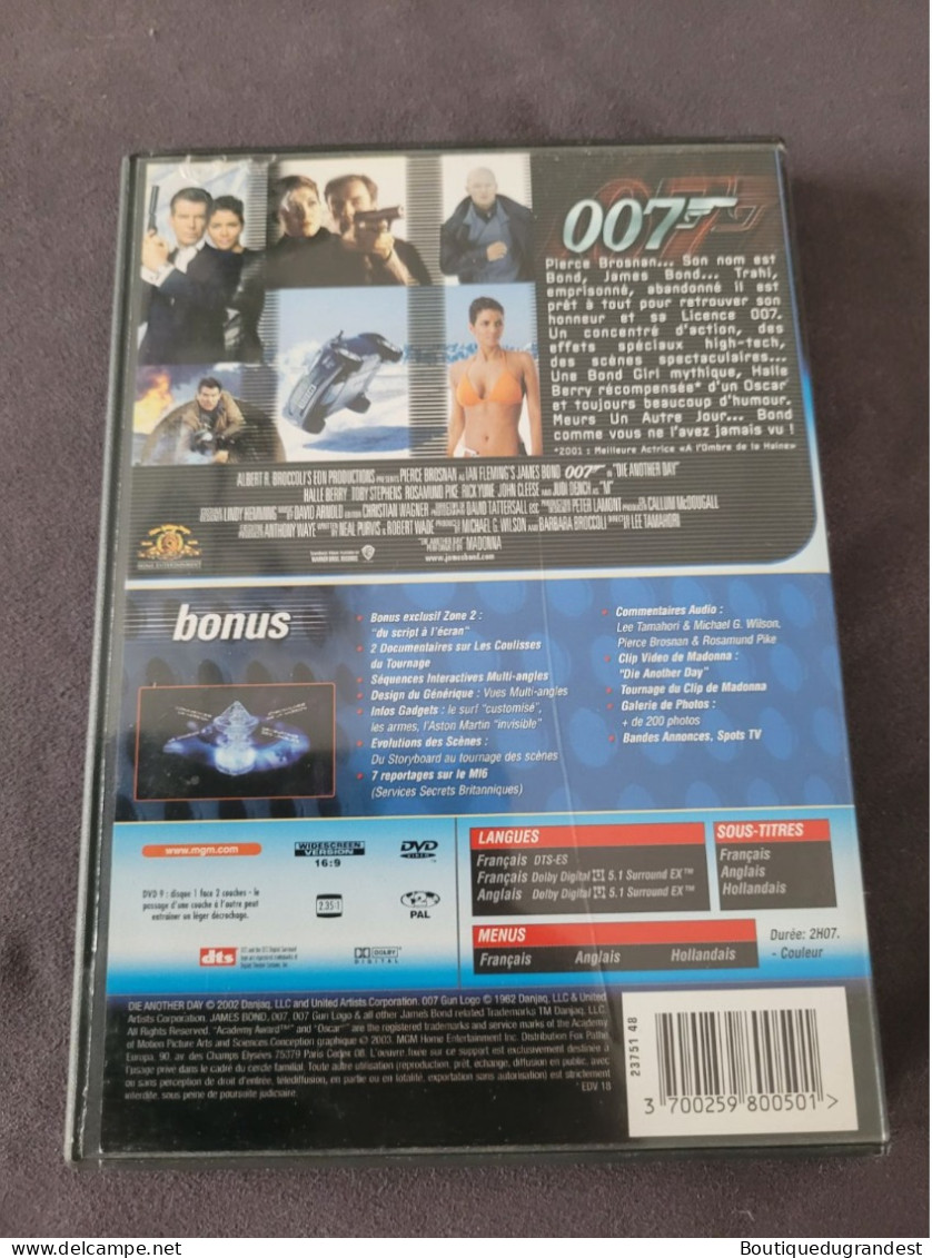 DVD Meurs Un Autre Jour 007 ( 2dvd ) - Action, Aventure