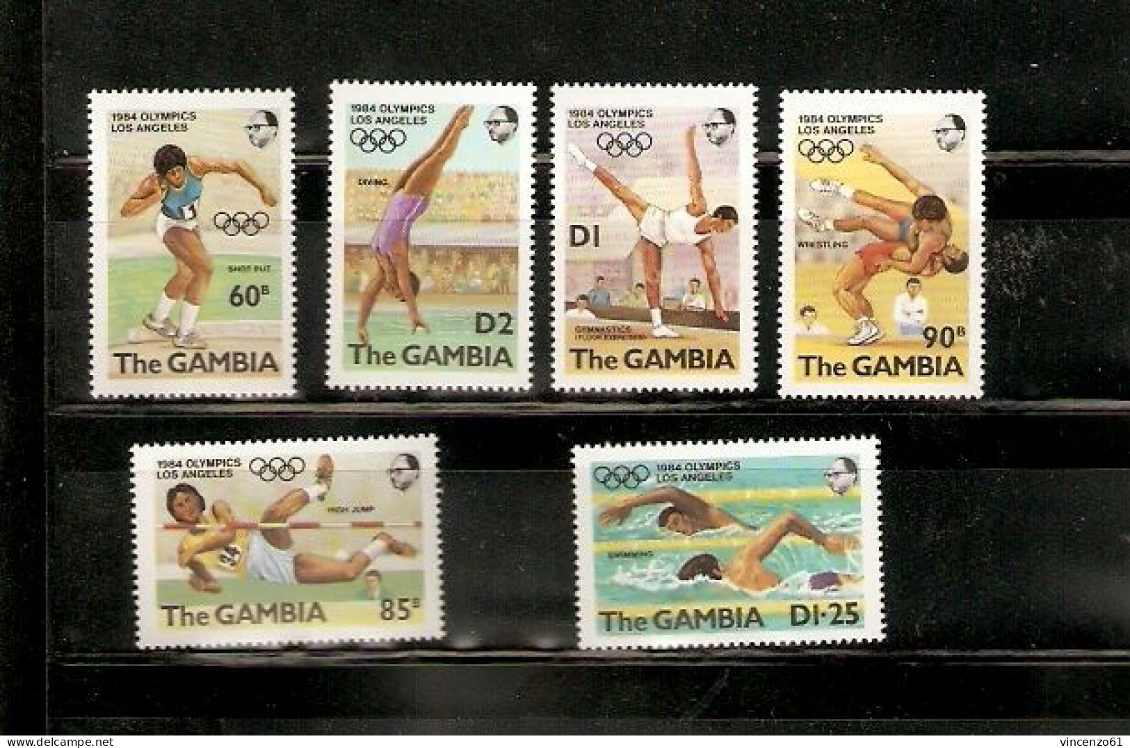 THE GAMBIA LOS ANGELES OLIMPIC GAME - Verano 1984: Los Angeles