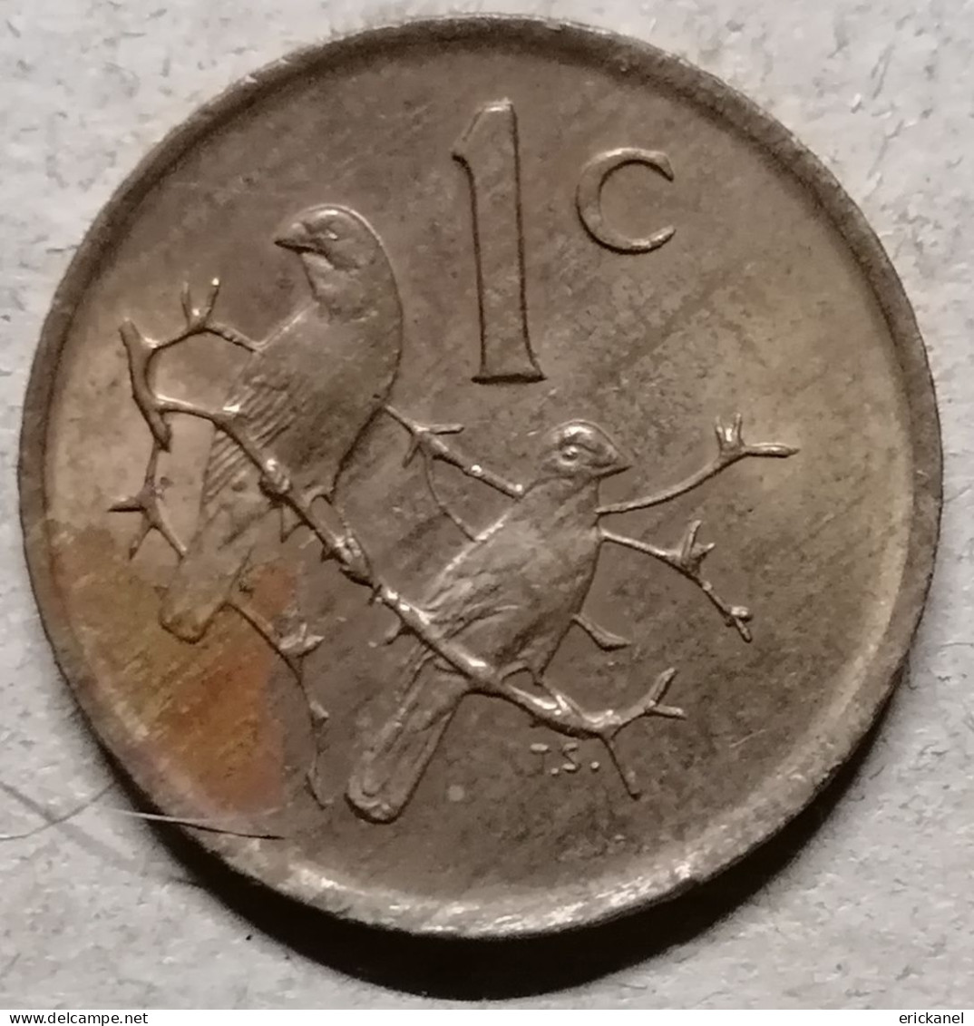 SOUTH AFRICA 1987 1 CENT - Sudáfrica