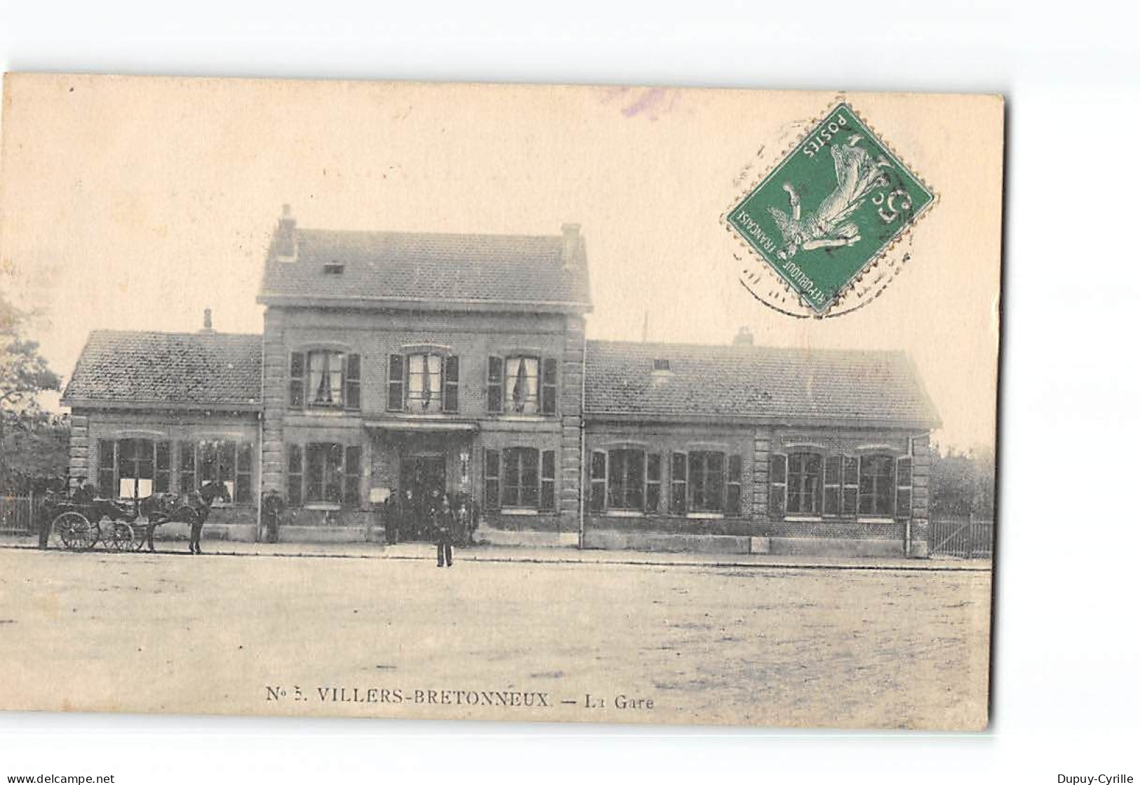 VILLERS BRETONNEUX - La Gare - Très Bon état - Villers Bretonneux