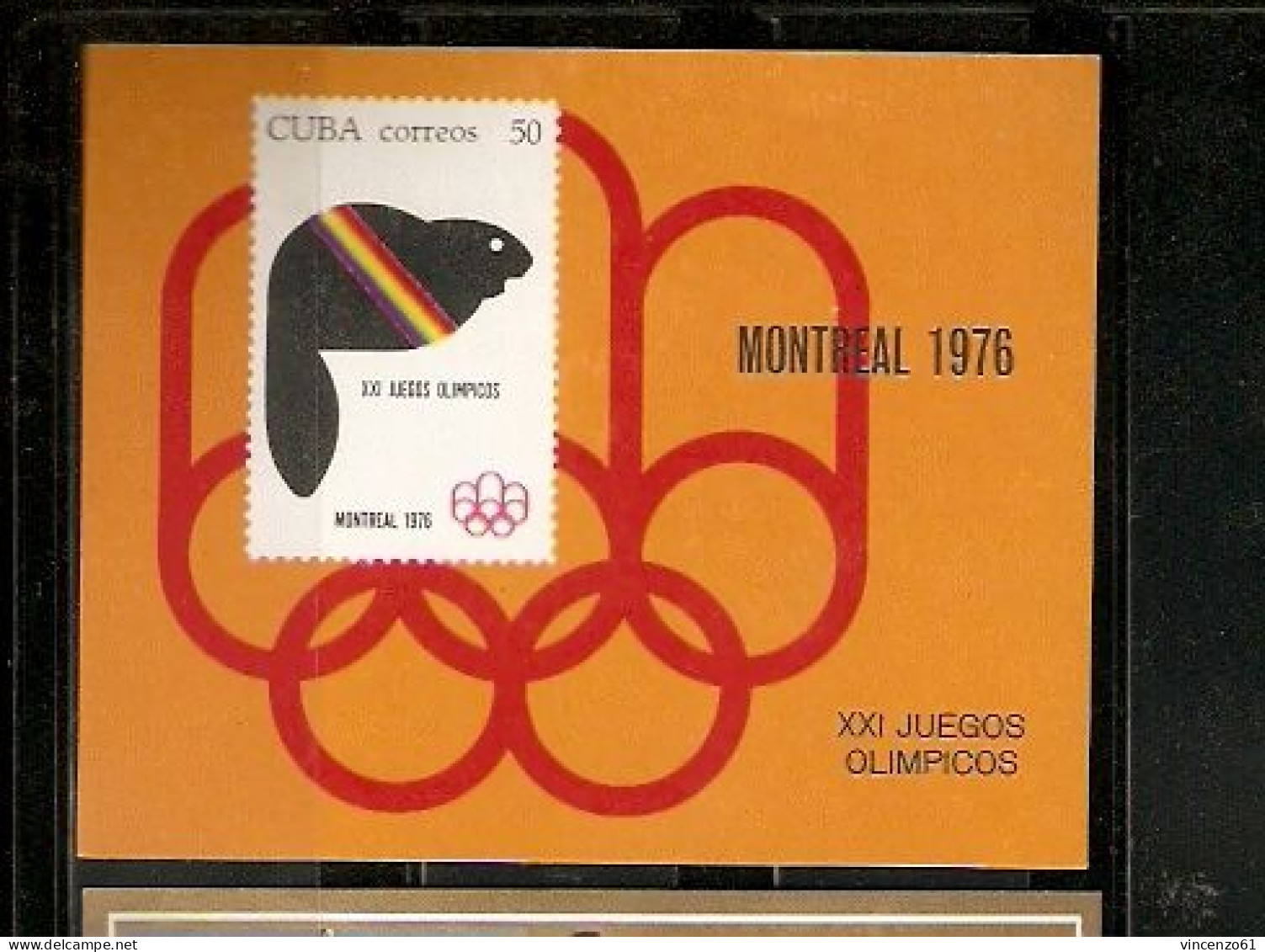 CUBA 1976 MONTREAL OLIMPIC GAMES - Verano 1976: Montréal