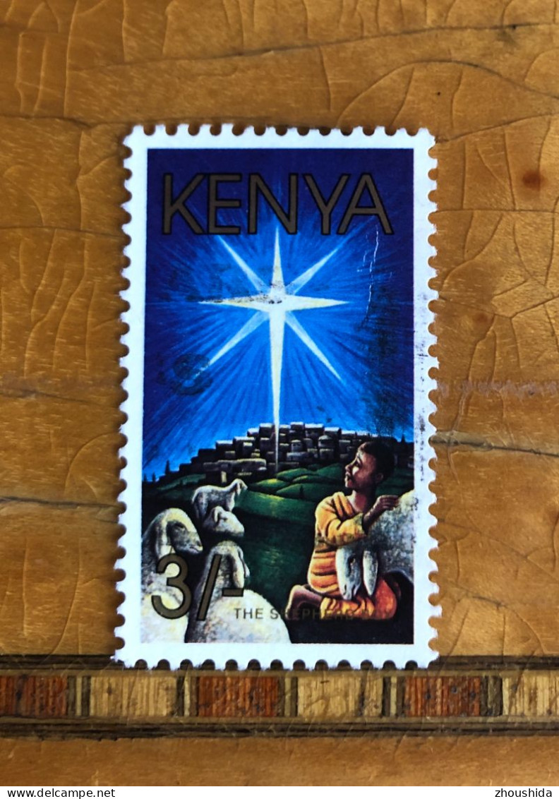 Kenya Christmas 3SH Fine Used - Kenya (1963-...)