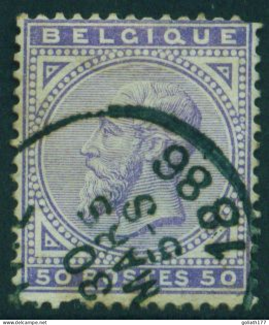 41 Gestempeld - Obp 40 Euro - 1883 Leopold II.