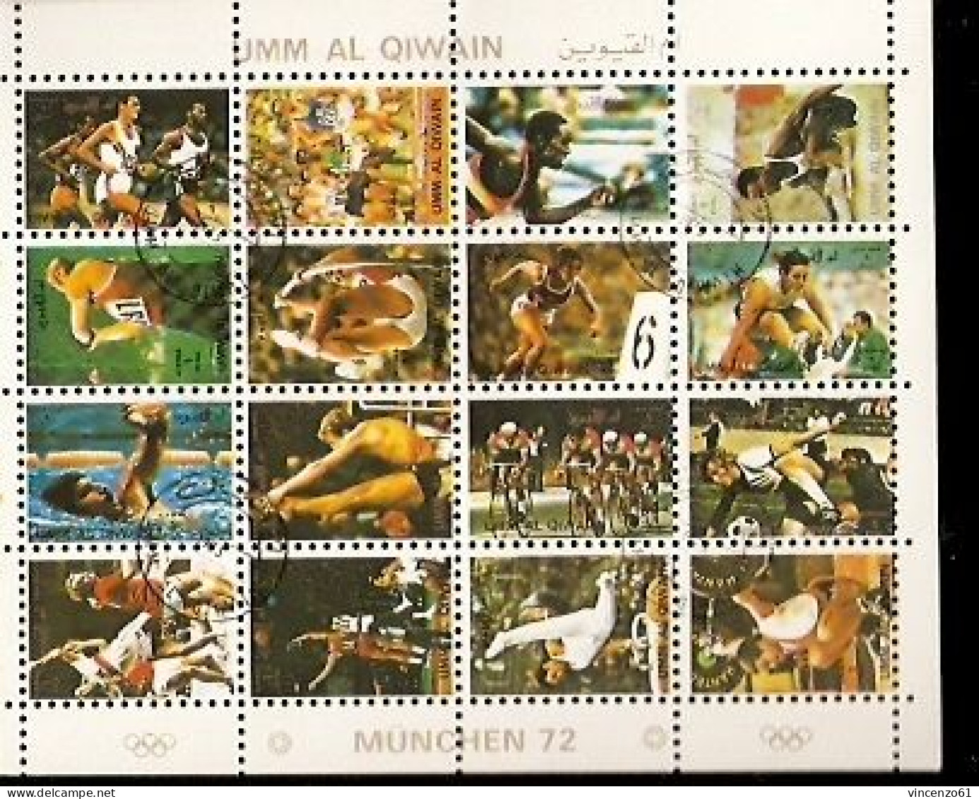 UMM AL QIWAIN MUNCHEN 72 OLIMPIC GAMES - Summer 1972: Munich