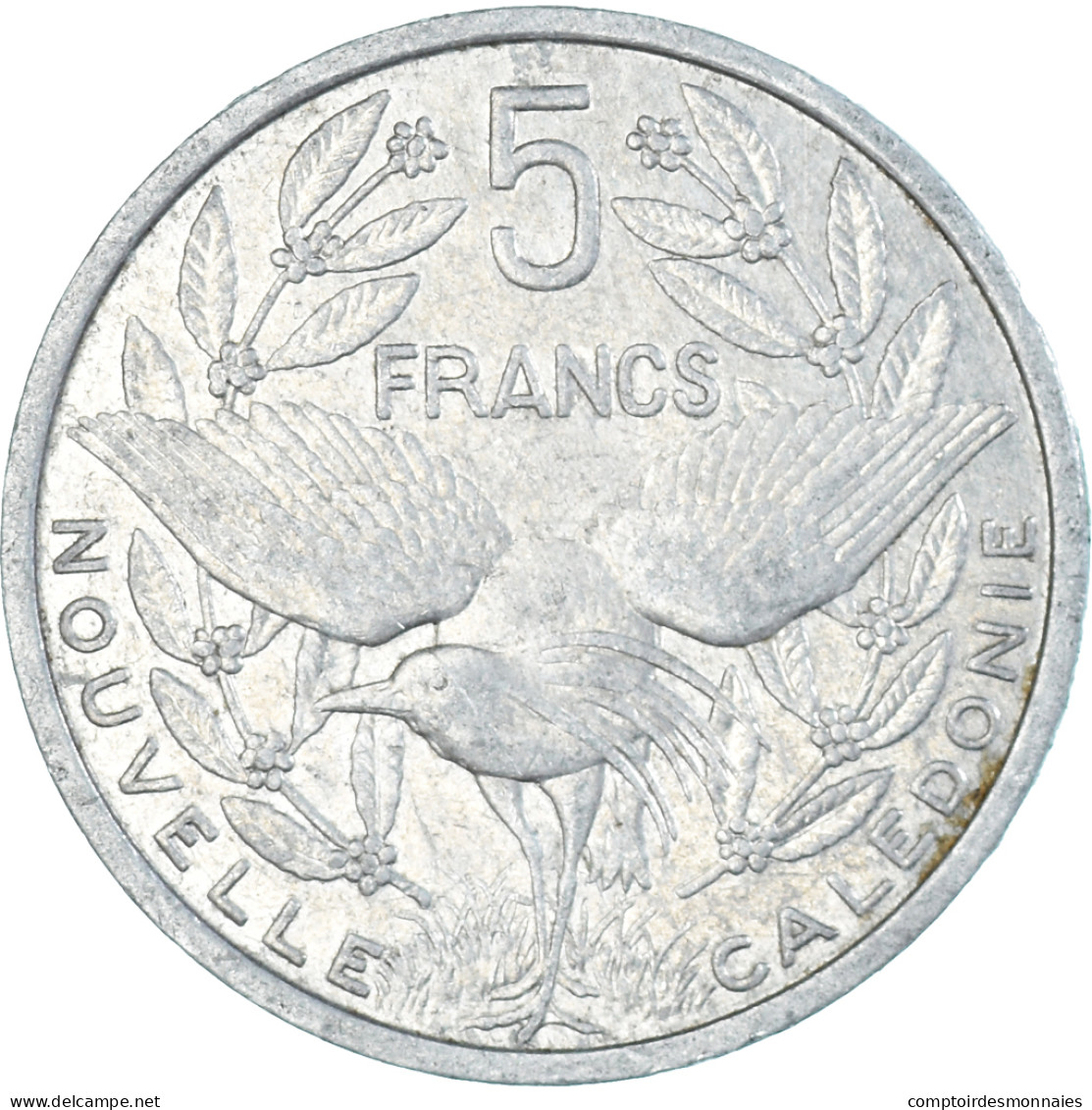 Monnaie, Nouvelle-Calédonie, 5 Francs, 1986 - Nueva Caledonia