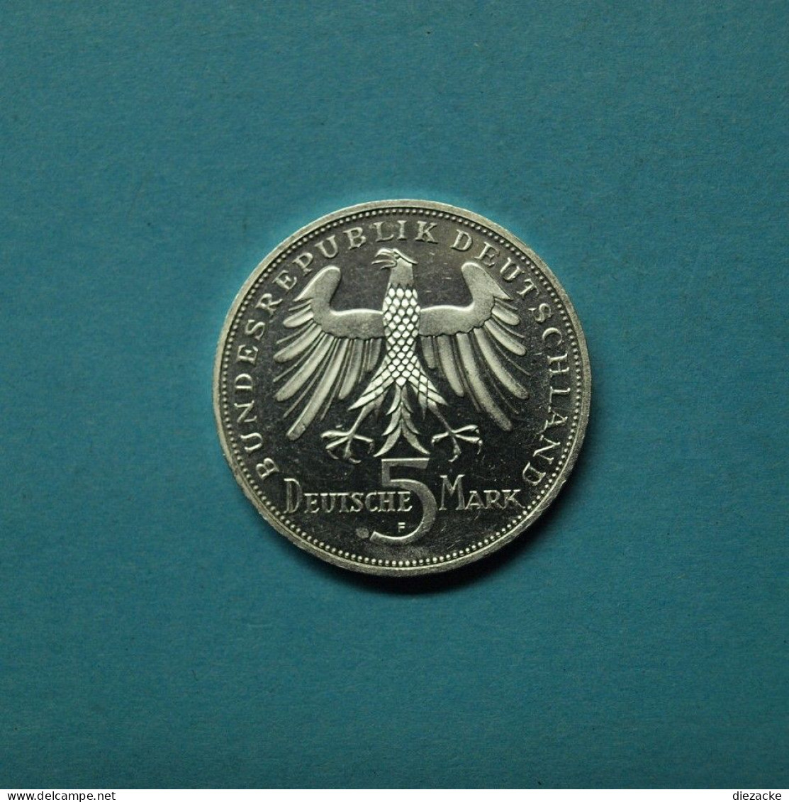 Bund 1955 5 DM Friedrich Von Schiller, Originalmünze! (Kof18/5 - 5 Mark