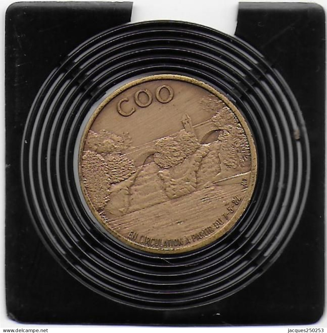 100 CASCADES 1982 COO - Gemeentepenningen