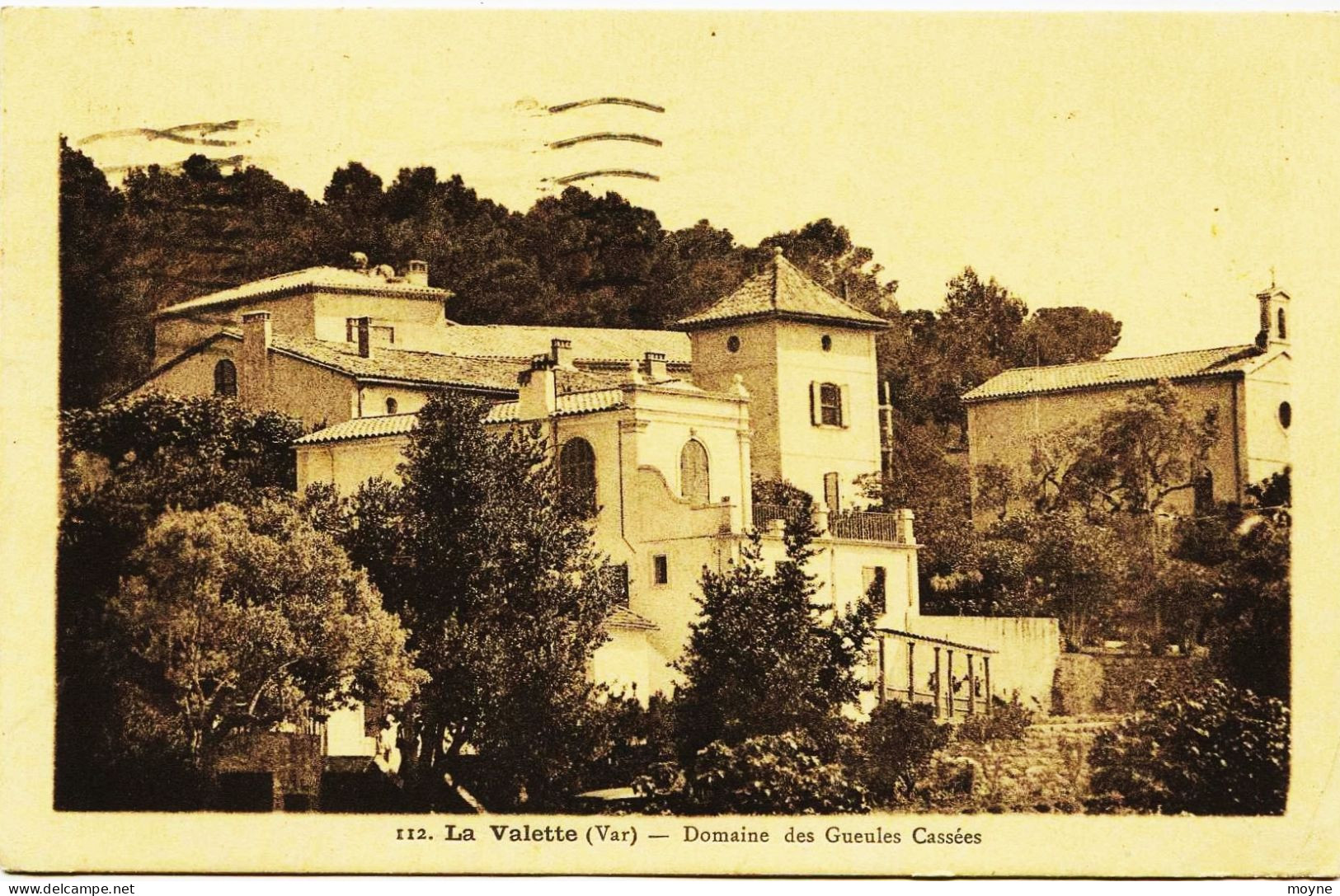 3188 - Var  -  LA VALETTE :  DOMAINE  DES  GUEULES  CASSEES  ( Rare)    - Circulée  En 1941 - La Valette Du Var