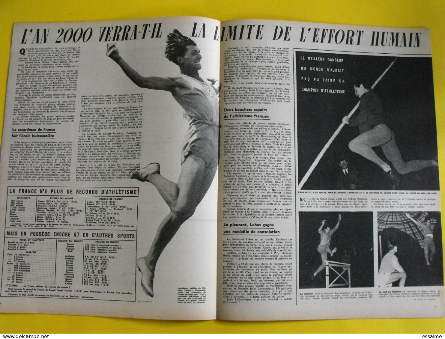 6 revues La semaine de 1943-44. actualités guerre photos collaboration japon thailande siam bamaw boxe raimu