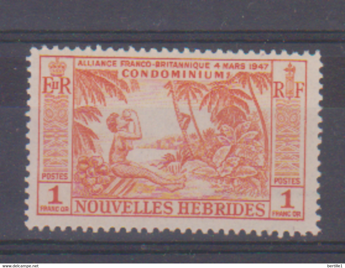 NOUVELLES HEBRIDES       N° YVERT  183   NEUF SANS CHARNIERES  (NSCH 02/ 26 ) - Unused Stamps