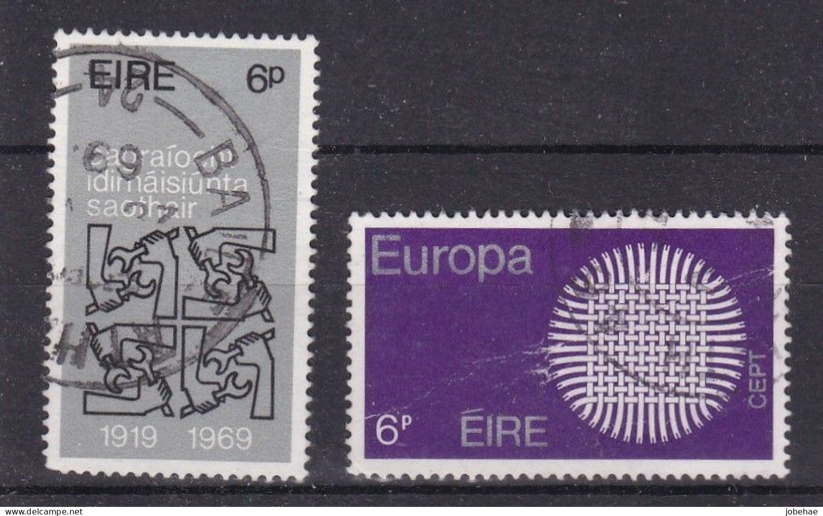 Irlande YT°-* 234-235 + 241-243 - Used Stamps