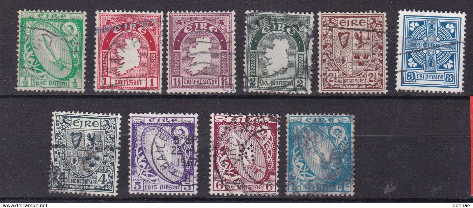 Irlande YT°-* 40-51 - Used Stamps