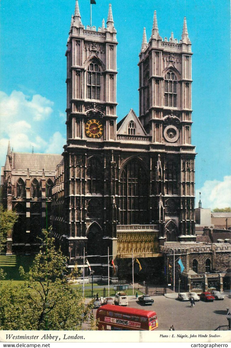 England London Westminster Abbey Bus - Westminster Abbey