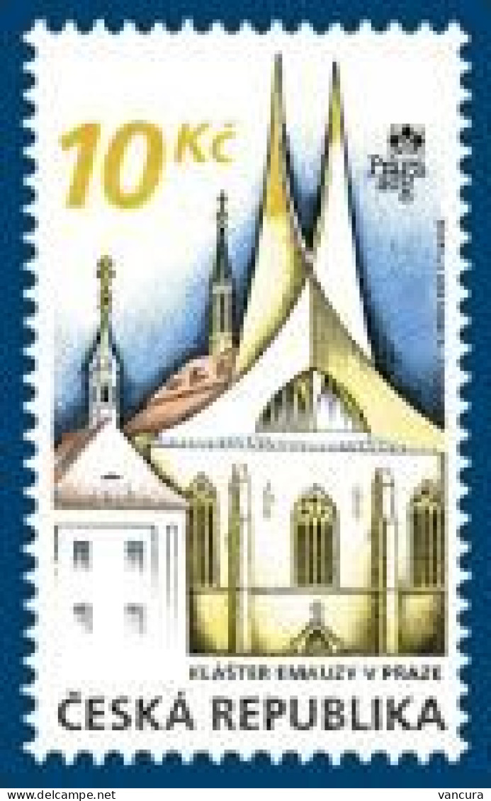** 571 Czech Republic Emauzy Monastery, Prague 2008 - Abbayes & Monastères