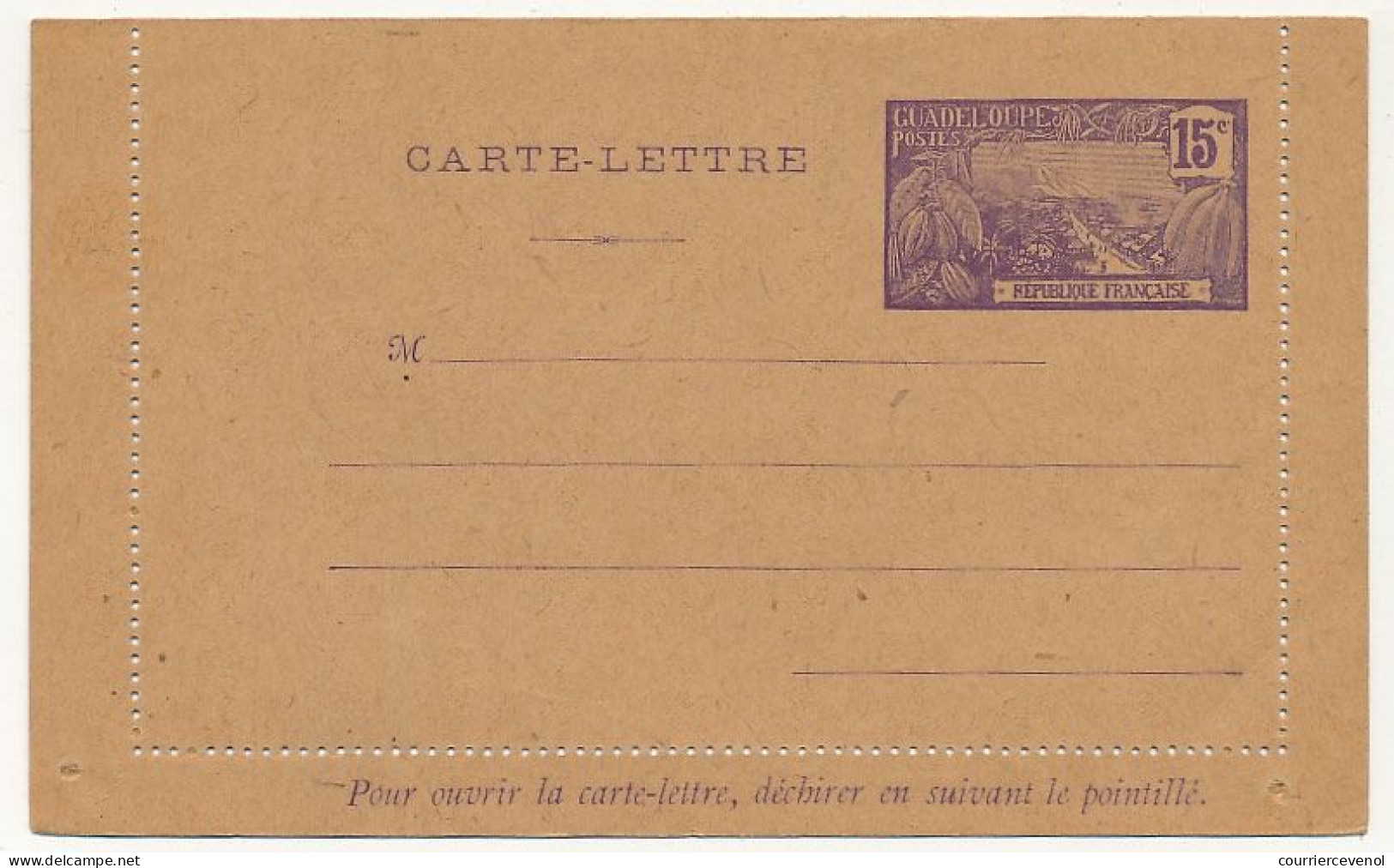 Carte-lettre (Entier Postal) - 15c - Neuve Et TTB - Covers & Documents
