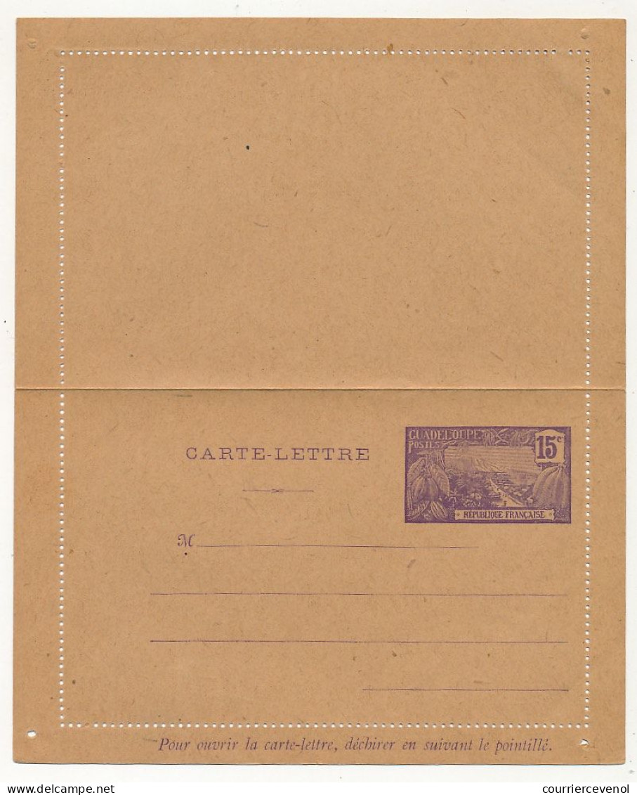 Carte-lettre (Entier Postal) - 15c - Neuve Et TTB - Briefe U. Dokumente