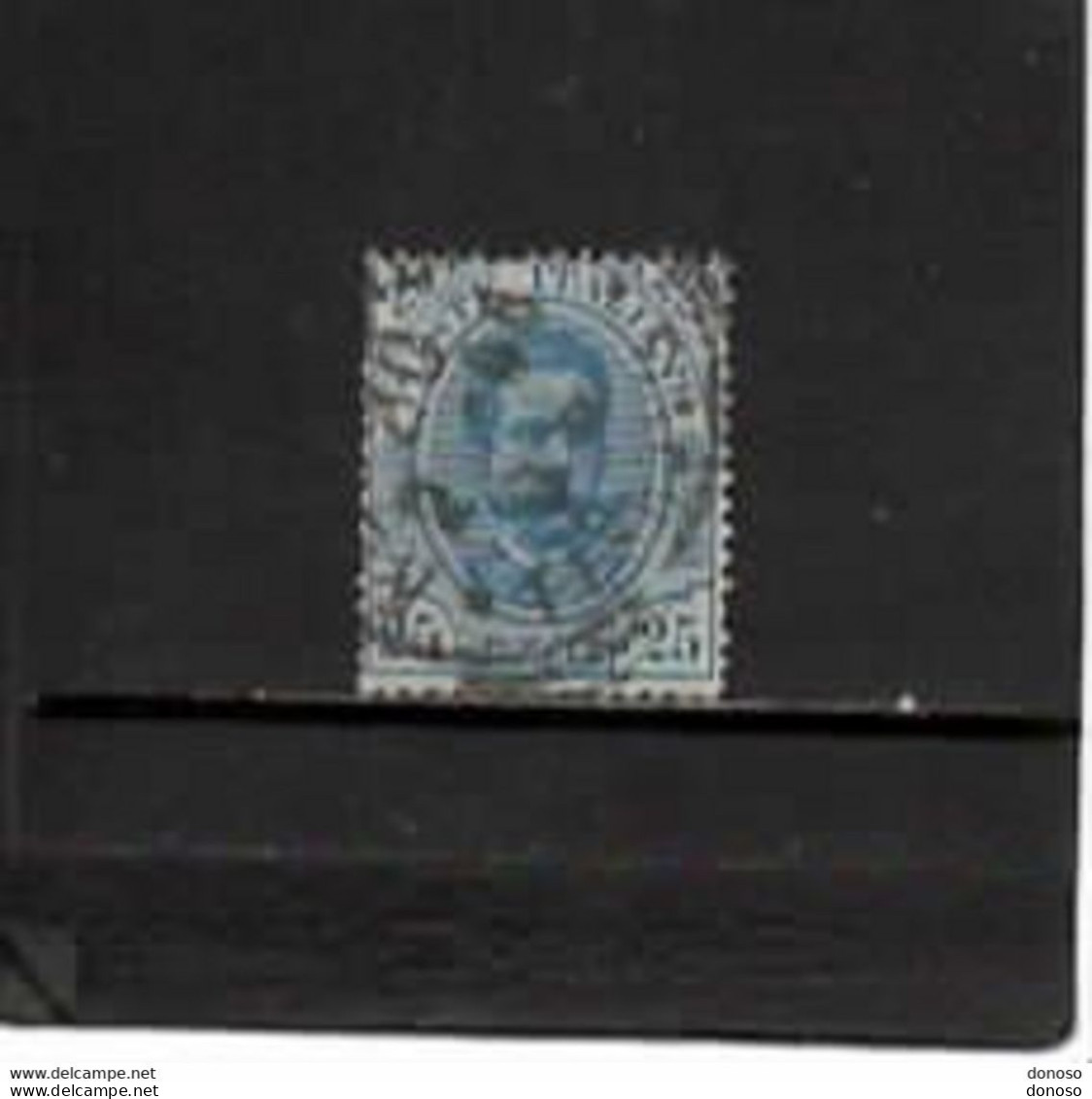 ITALIE 1891 Yvert 61 Oblitéré, Used Cote : 5.00 Euros - Oblitérés