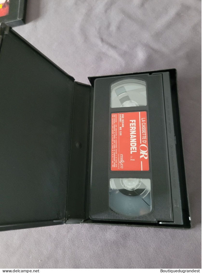 CASSETTE VHS Fernandel - Cómedia